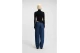 Hugo Somyna B Rib Knit Asymmetric Γυναικείο Πουλόβερ Μαύρο