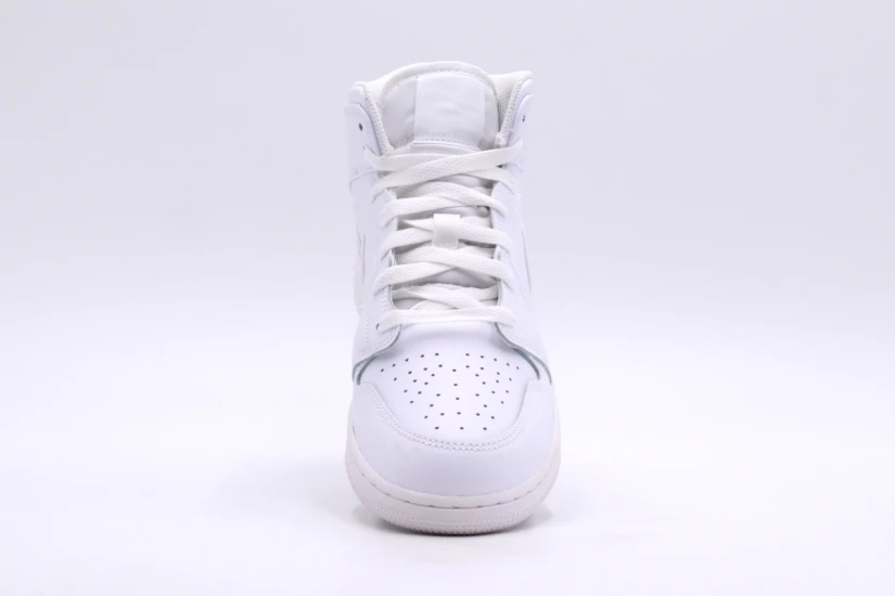 Jordan Air 1 Mid Sneakers Λευκά