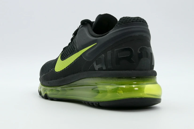 Nike Air Max 2013 Sneakers Μαύρα, Λαχανί