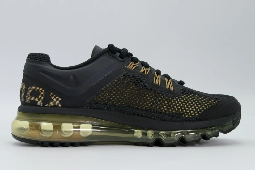 Nike Air Max 2013 Sneakers Μαύρα, Μπρονζέ