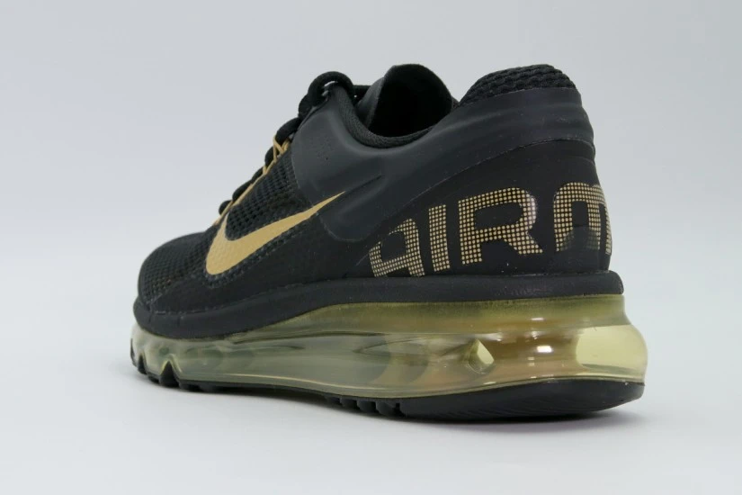 Nike Air Max 2013 Sneakers Μαύρα, Μπρονζέ