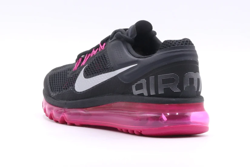Nike Air Max 2013 Παιδικά Sneakers Μαύρα, Φούξια, Ασημί