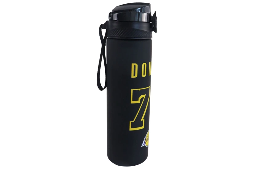 Back Me Up NBA Los Angeles Lakers Luka Doncic 77 Παγούρι Μαύρο, Κίτρινο, Μωβ 700Ml