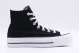 Converse Chuck Taylor All Star Lift Sneakers Μαύρα, Λευκά