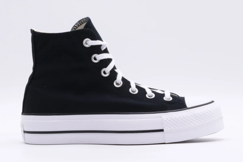 Converse Chuck Taylor All Star Lift Sneakers Μαύρα, Λευκά