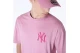 New Era MLB League Essential Ανδρικό Κοντομάνικο T-Shirt Ροζ