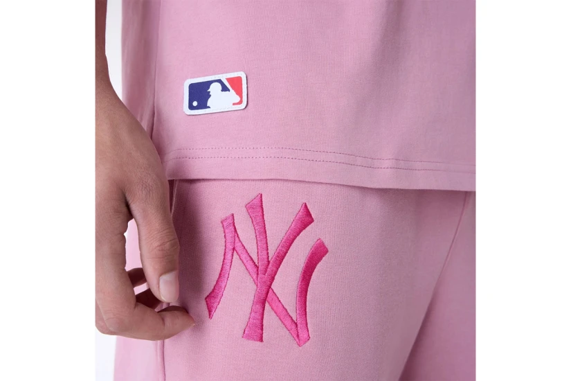 New Era MLB League Essential Ανδρικό Κοντομάνικο T-Shirt Ροζ