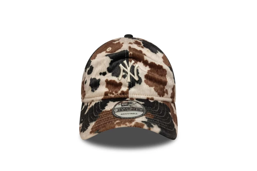 New Era New York Yankees Animal Print 9T Went Καπέλο Strapback Καφέ, Μαύρο, Εκρού