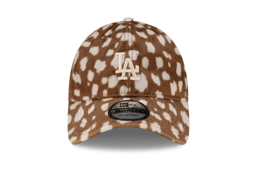 New Era Los Angeles Dodgers Animal Print 9T Went Καπέλο Strapback Καφέ, Εκρού