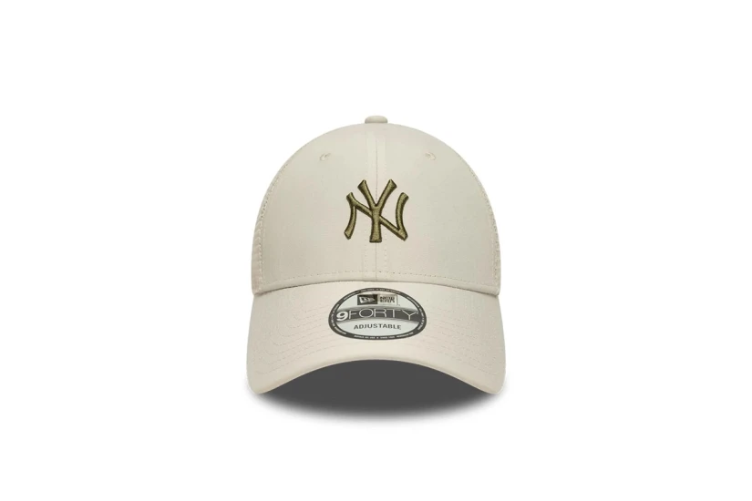 New Era New York Yankees MLB Homefield 9Forty Καπέλο Strapback Μπεζ, Χακί