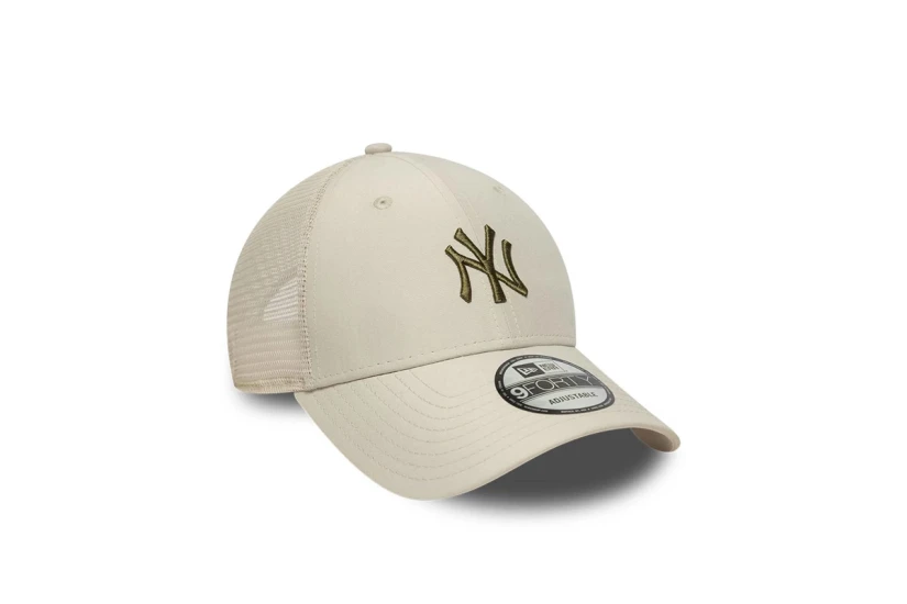 New Era New York Yankees MLB Homefield 9Forty Καπέλο Strapback Μπεζ, Χακί