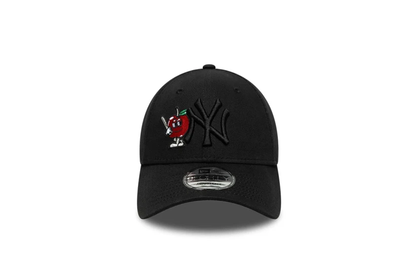 New Era New York Yankees Tonal MLB Icon 9Forty Καπέλο Strapback Μαύρο, Κόκκινο