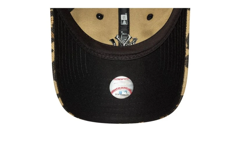 New Era New York Yankees MLB 9Twenty Leopard Καπέλο Strapback Καφέ, Μαύρο, Μπεζ