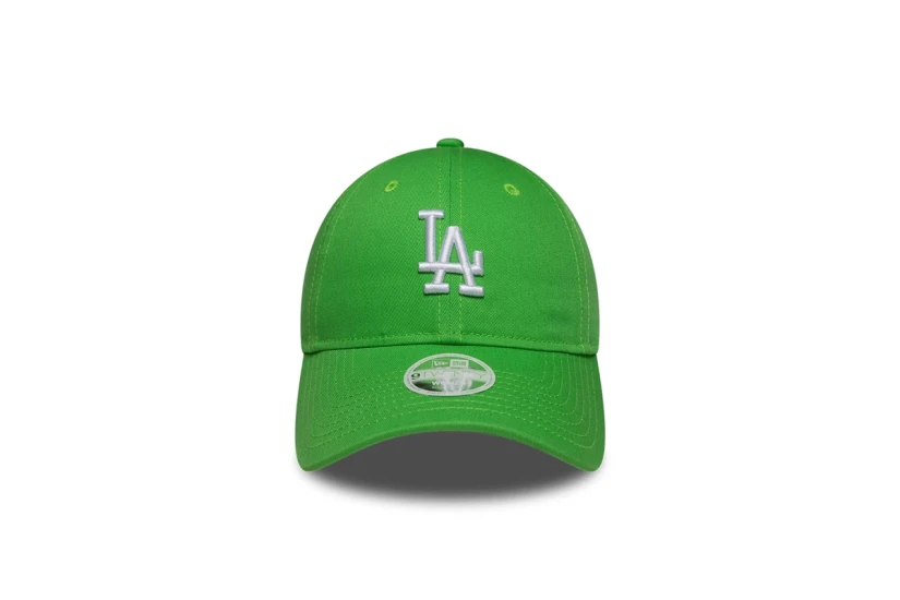New Era Los Angeles Dodgers League Essentials Γυναικείο Καπέλο Πράσινο, Λευκό
