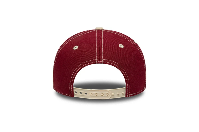 New Era Chicago Bulls NBA City Icon 9FORTY E-Frame Καπέλο Snapback Μπορντό, Εκρού, Μαύρο