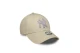 New Era New York Yankees MLB Metallic 9Forty Καπέλο Strapback Μπεζ, Ασημί