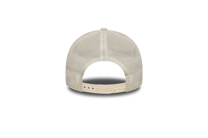 New Era New York Yankees MLB Outline Cream 9FORTY E-Frame Trucker Καπέλο Snapback Εκρού, Πορτοκαλί