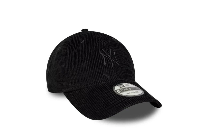 New Era New York Yankees MLB Cord Black 9TWENTY Καπέλο Strapback Μαύρο