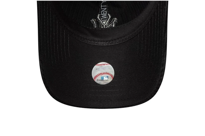 New Era New York Yankees MLB Cord Black 9TWENTY Καπέλο Strapback Μαύρο