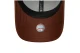 New Era Metallic Logo Γυναικείο Καπέλο Strapback Καφέ, Χρυσό