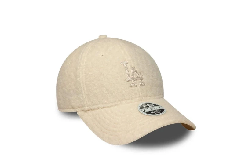 New Era Los Angeles Dodgers MLB Winter Borg 9Forty M-Crown Καπέλο Snapback Εκρού