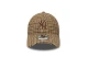 New Era Mlb Check 9Twenty A-Frame Καπέλο Strapback Μπεζ, Καφέ