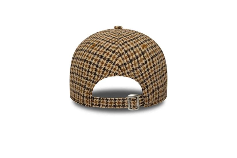 New Era Mlb Check 9Twenty A-Frame Καπέλο Strapback Μπεζ, Καφέ