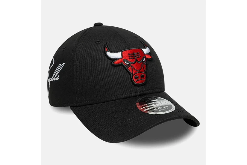 New Era NBA Chicago Bulls 9Forty Καπέλο Snapback Μαύρο, Κόκκινο, Λευκό