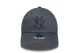 New Era League Essential 9Forty New York Yankees Καπέλο Strapback Γκρι Σκούρο