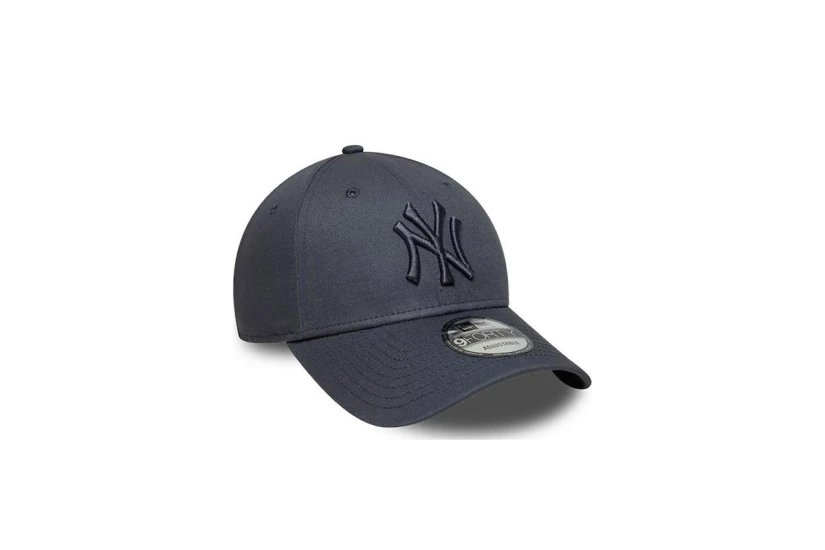 New Era League Essential 9Forty New York Yankees Καπέλο Strapback Γκρι Σκούρο
