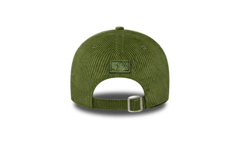 New Era New York Yankees MLB Cord Green 9FORTY M-Crown Καπέλο Strapback Λαδί