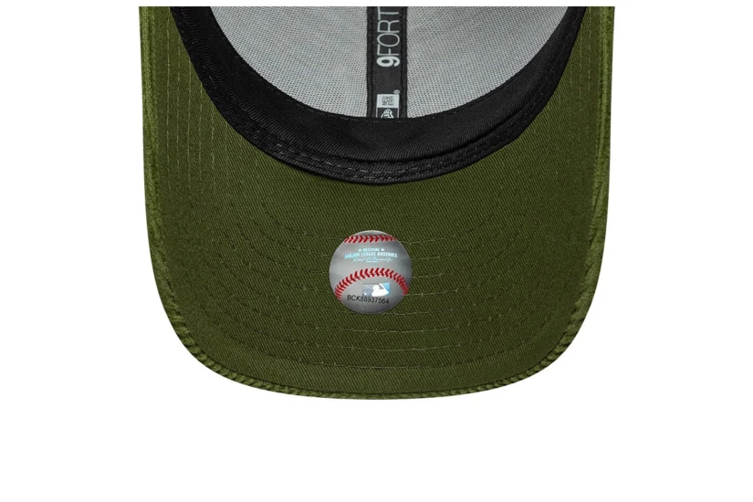 New Era New York Yankees MLB Cord Green 9FORTY M-Crown Καπέλο Strapback Λαδί