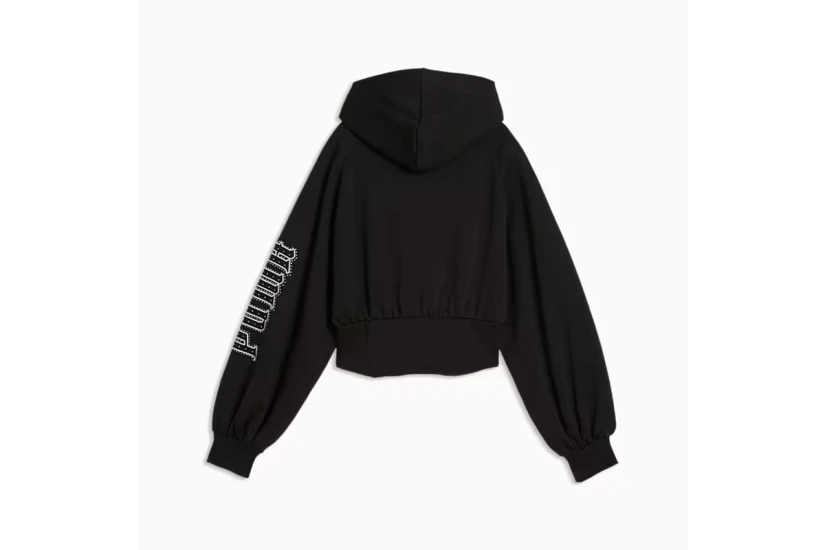 Puma Street Glam Bedazzled Ζακέτα Βαμβακερή Γυναικεία (636651 01)