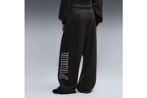 Puma Street Glam Slouchy Bedazzled Oversized Παντελόνι Φόρμας Γυν (636652 01)