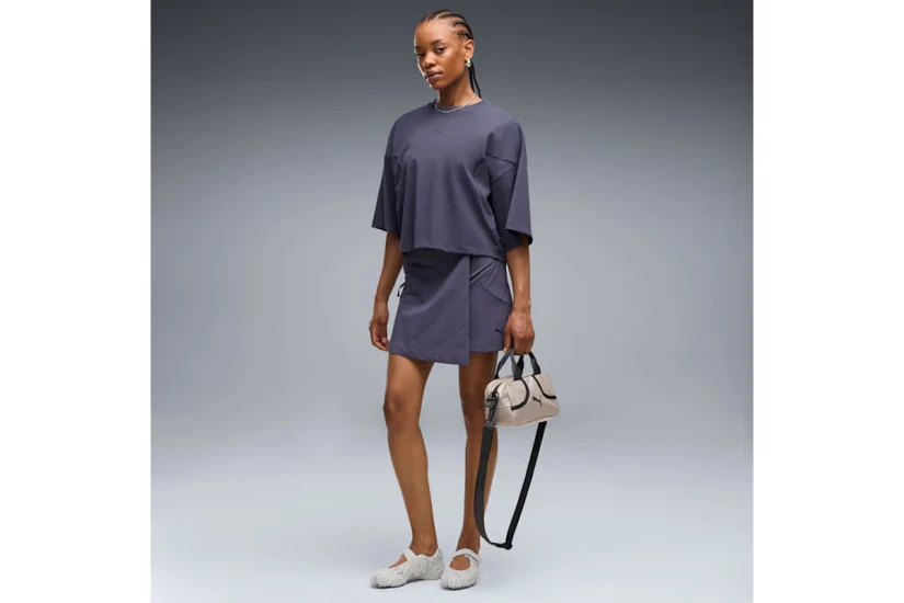 Puma Tech Sense Oversized Γυναικείο Κοντομάνικο T-Shirt Μωβ