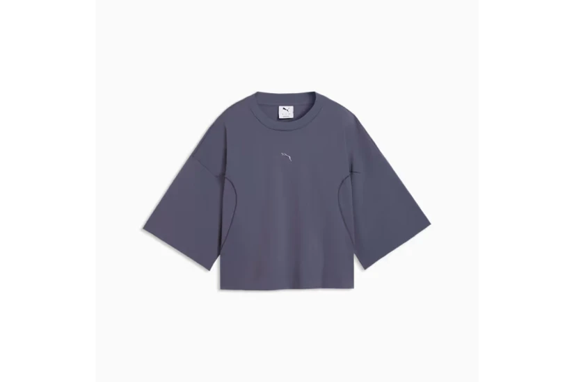 Puma Tech Sense Oversized Γυναικείο Κοντομάνικο T-Shirt Μωβ