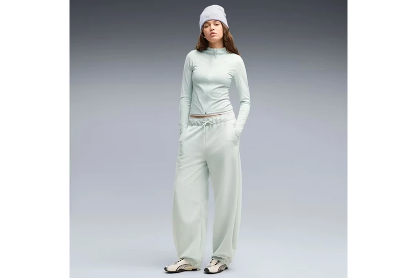Puma Tech Sense Barrel Γυναικείο Παντελόνι Φόρμας Μέντα