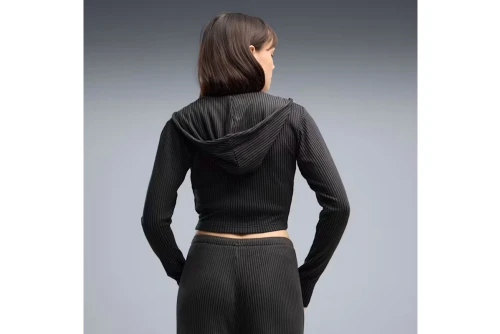 Puma Essentials Ribbed Ζακέτα Πολυεστερική Γυναικεία (636669 01)