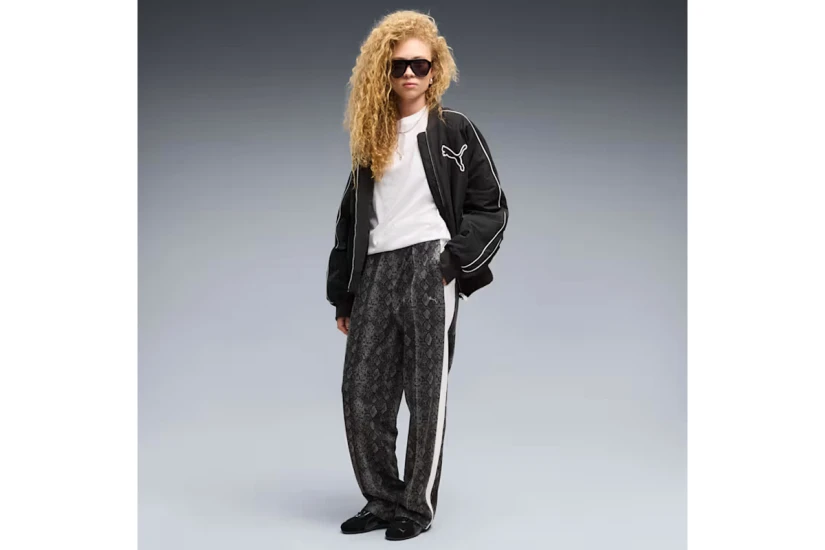 Puma T7 Snake Printed Straight Παντελόνι Φόρμας Γυναικείο (638733 01)