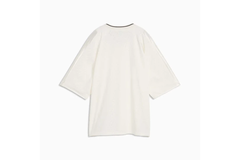 Puma Lace Pack Oversized Γυναικεία Κοντομάνικη Μπλούζα Εκρού, Μαύρη