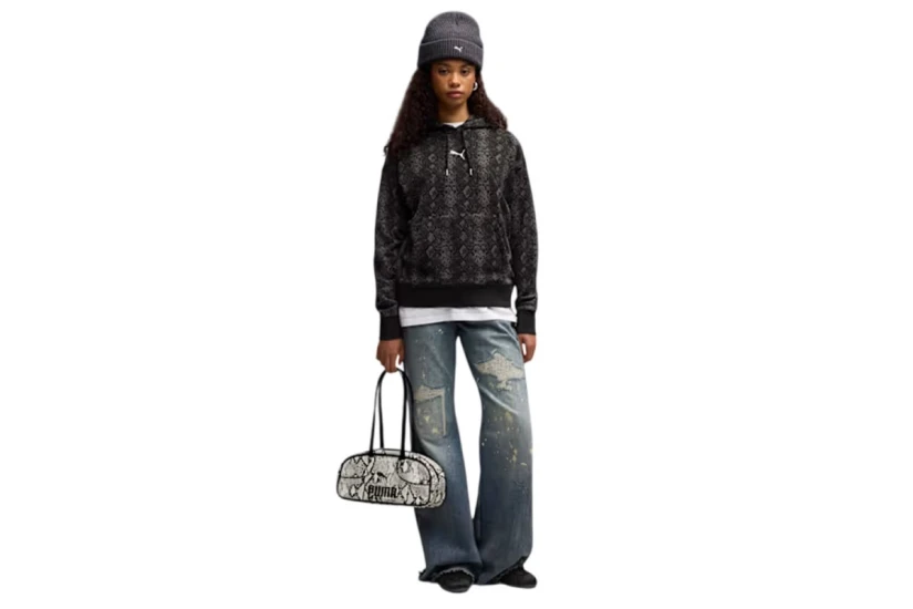 Puma Snake Pack Relaxed Aop Hoodie Γυναικείο (638748 01)