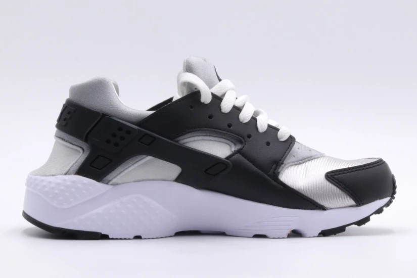 Nike Huarache Run Παιδικά Sneakers Ασημί, Μαύρα
