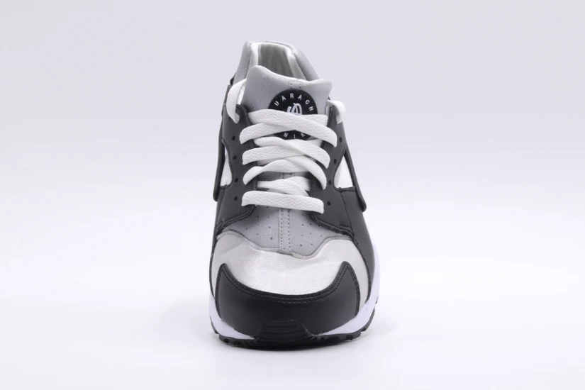 Nike Huarache Run Παιδικά Sneakers Ασημί, Μαύρα