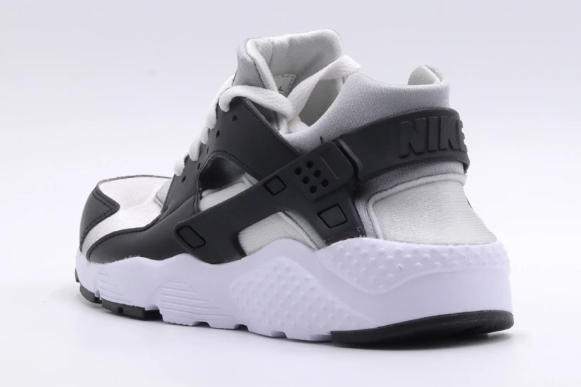 Nike Huarache Run Παιδικά Sneakers Ασημί, Μαύρα