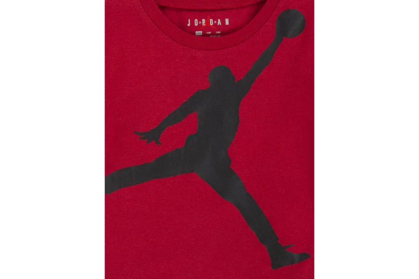 Jordan Jumpman Βρεφικό - Παιδικό Σετ Κοντομάνικη Μπλούζα - Σορτς Κόκκινο, Μαύρο