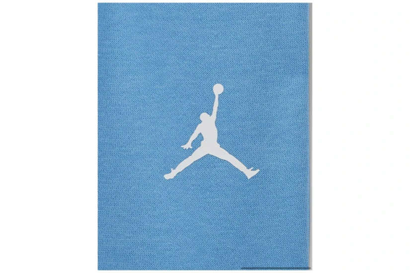 Jordan Jersey Βρεφικό Σετ Hoodie - Παντελόνι Φόρμας Σιέλ