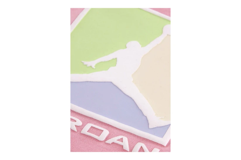 Jordan Jumpman Βρεφικό Σετ Κοντομάνικη Μπλούζα - Σορτς Ροζ