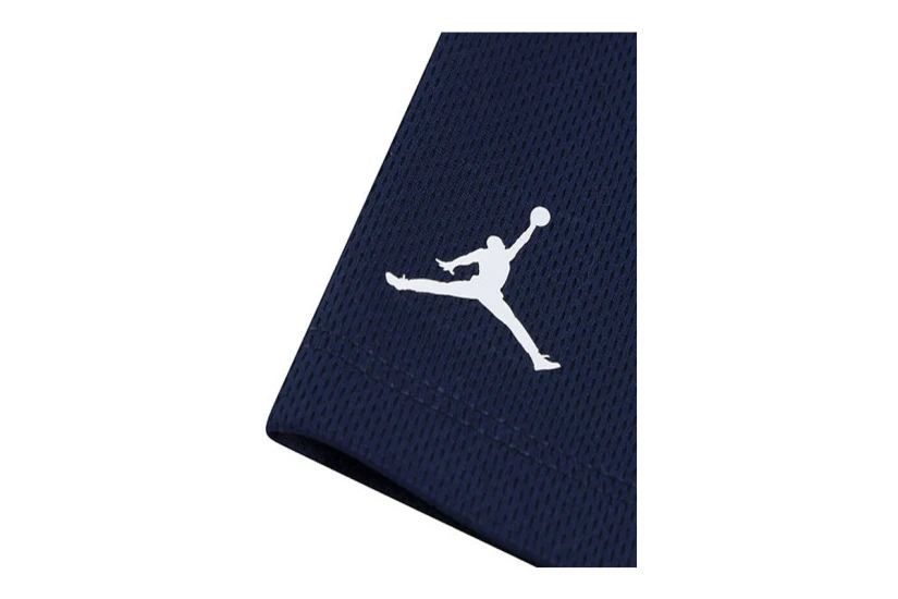 Jordan 23 Βρεφικό Σετ Κοντομάνικο T-Shirt - Σορτς Λευκό, Μπλε Σκούρο