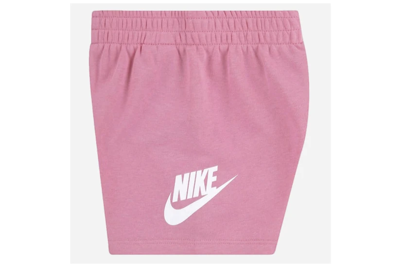 Nike Club Βρεφικό Σετ Κοντομάνικη Μπλούζα - Σορτς Ροζ