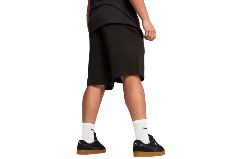 Puma Ess No 1 Logo Ανδρική Αθλητική Βερμούδα Μαύρη